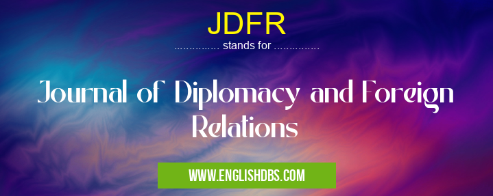 JDFR