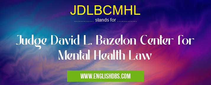 JDLBCMHL