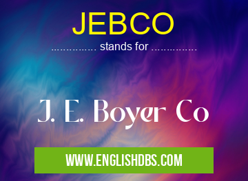 JEBCO