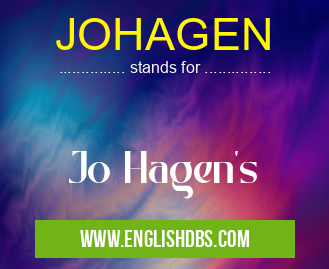 JOHAGEN