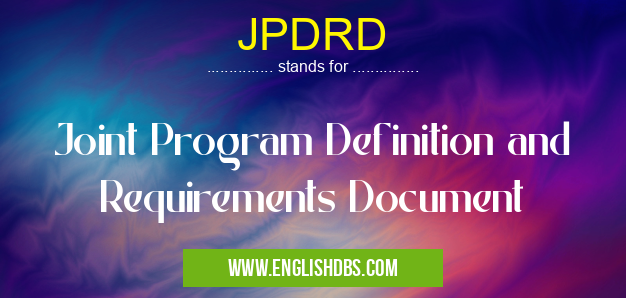 JPDRD