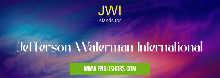 JWI