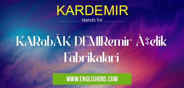 KARDEMIR