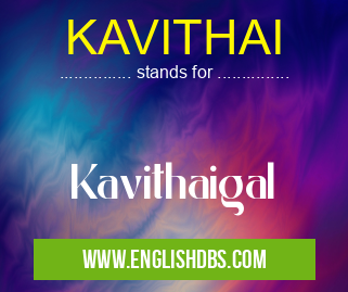 KAVITHAI