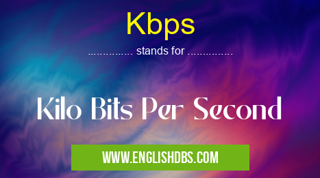 Kbps