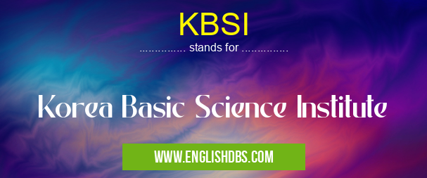 KBSI