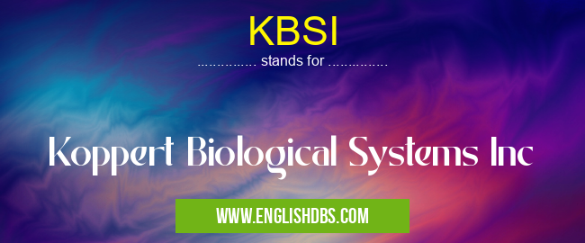 KBSI