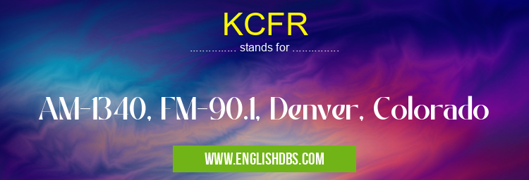 KCFR