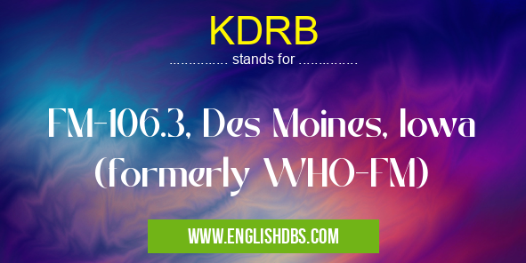 KDRB