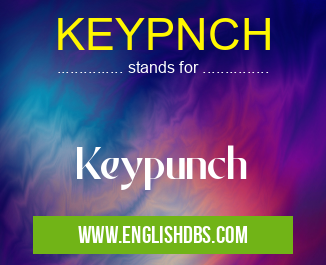 KEYPNCH