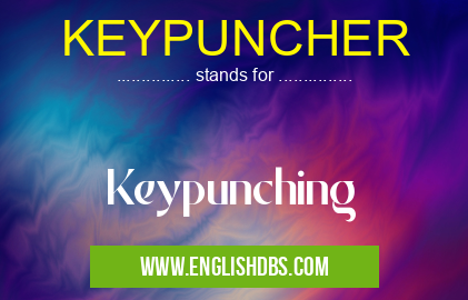 KEYPUNCHER