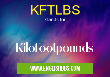 KFTLBS