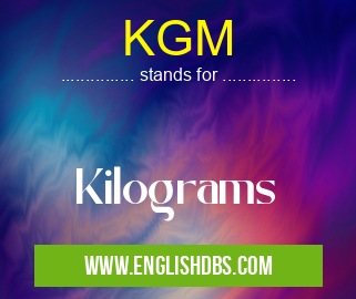 KGM