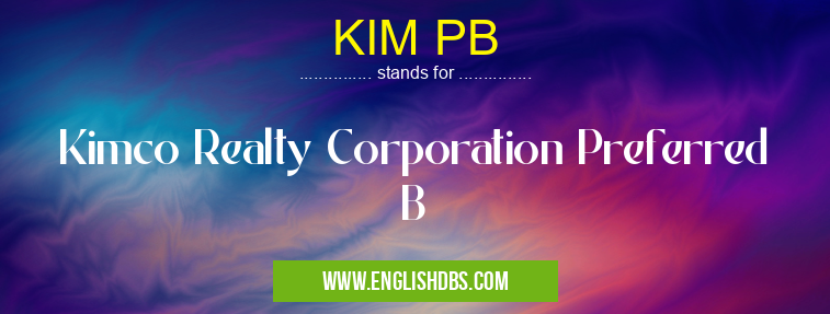 KIM PB