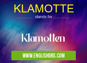 KLAMOTTE