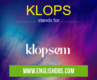 KLOPS