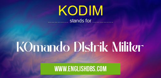 KODIM