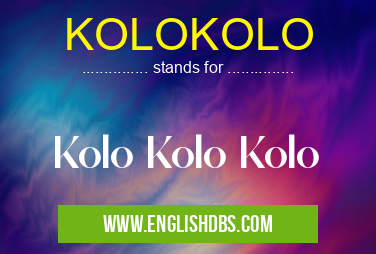 KOLOKOLO