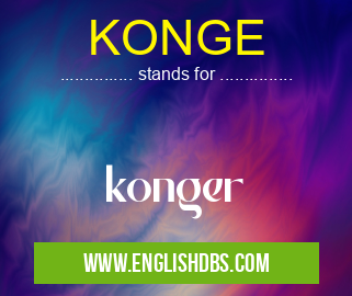 KONGE