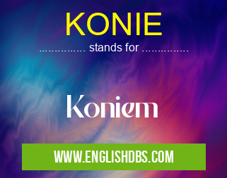 KONIE