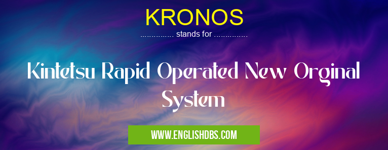 KRONOS