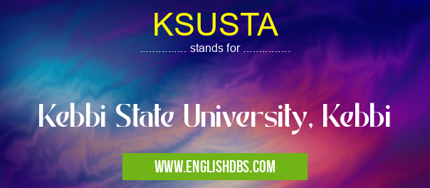 KSUSTA