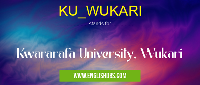 KU_WUKARI