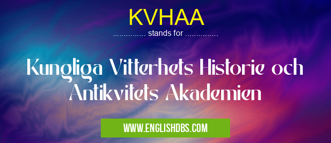 KVHAA