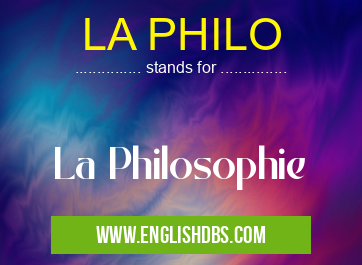 LA PHILO