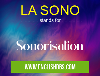 LA SONO