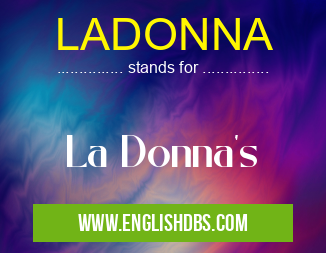 LADONNA