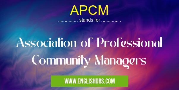 APCM