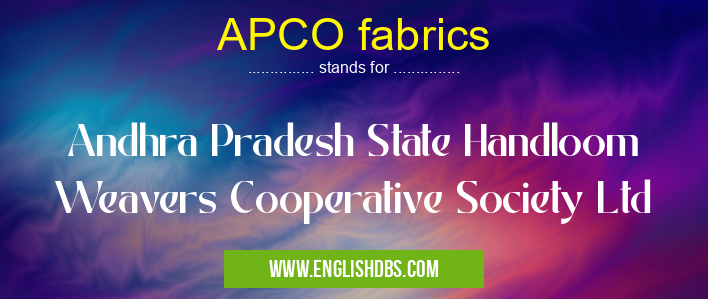 APCO fabrics