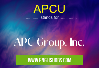 APCU