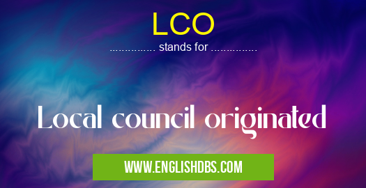 LCO