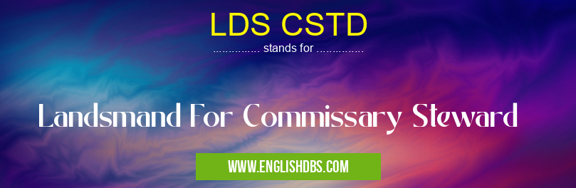 LDS CSTD