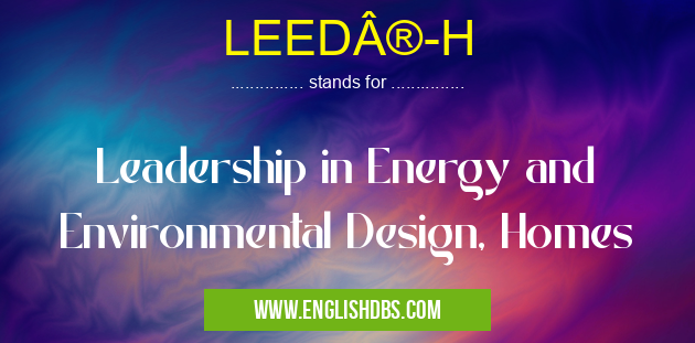 LEEDÂ®-H