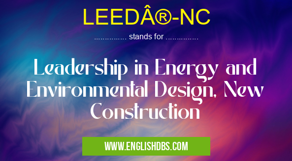 LEEDÂ®-NC