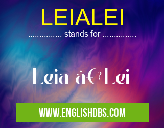 LEIALEI