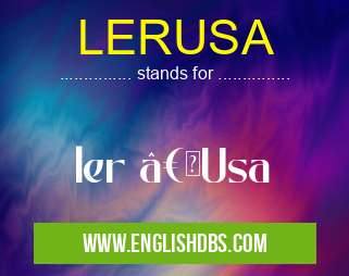 LERUSA