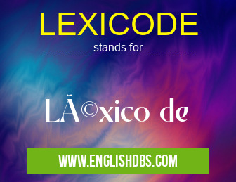 LEXICODE