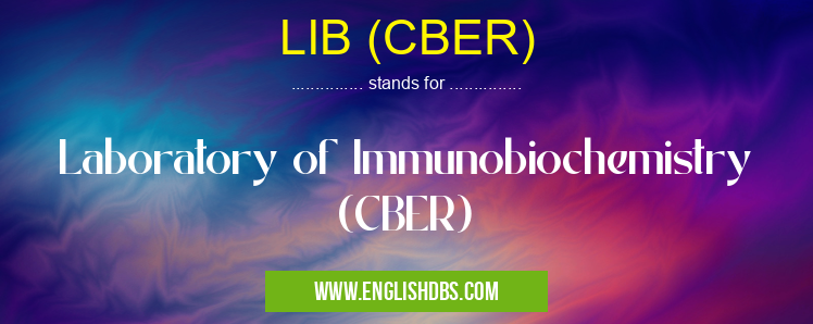 LIB (CBER)