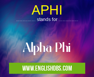 APHI