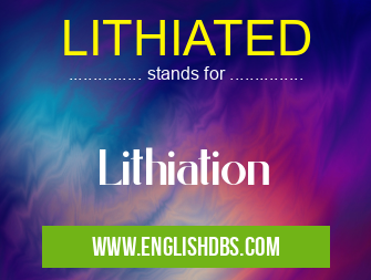 LITHIATED