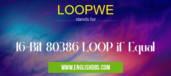 LOOPWE