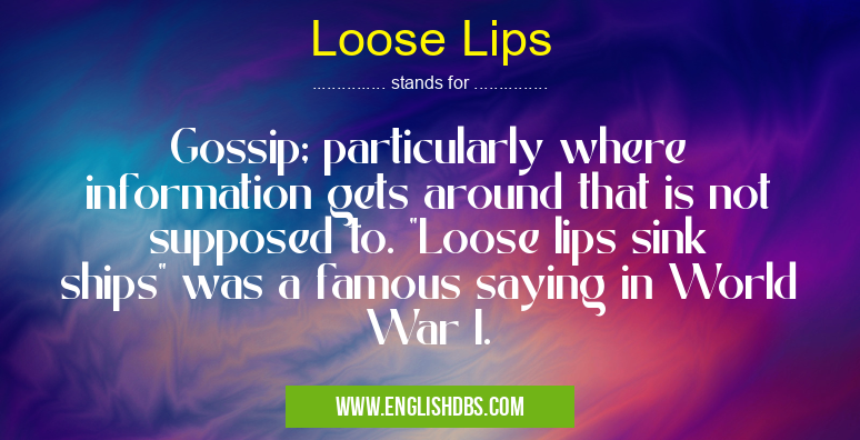 Loose Lips