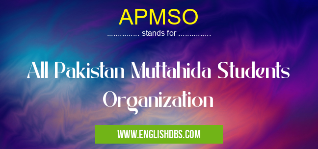 APMSO