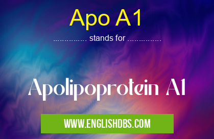 Apo A1