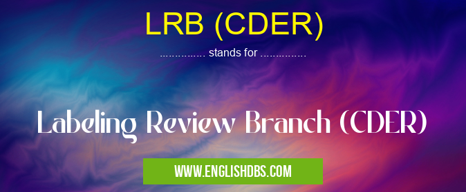 LRB (CDER)