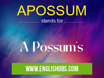 APOSSUM